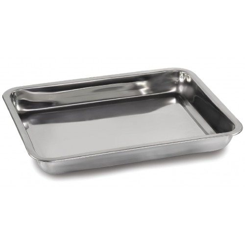 RFS-A02 Vaschetta tara di acciaio inox, misure 400×300×45 mm